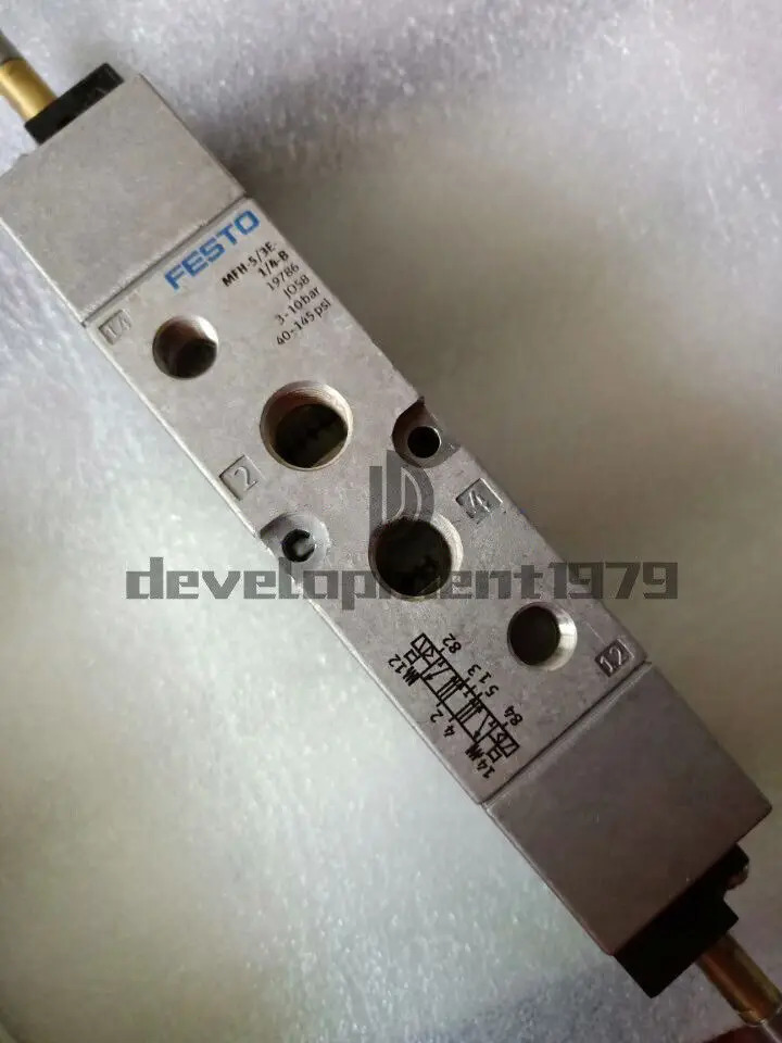 Festo 솔레노이드 밸브 MFH-5 3E-1 4-B 19786 신