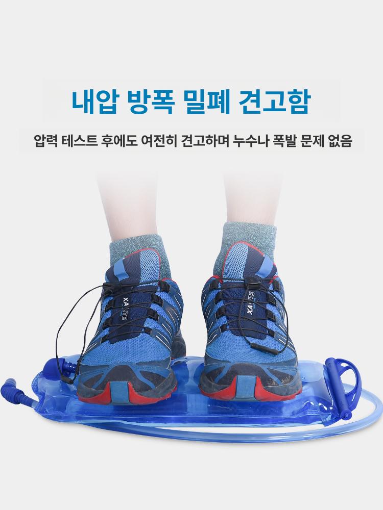 방수팩 휴대용 물병 보관 스포츠 자전거 로드바이크 차박 여행용 워터백 - 상세 이미지 2