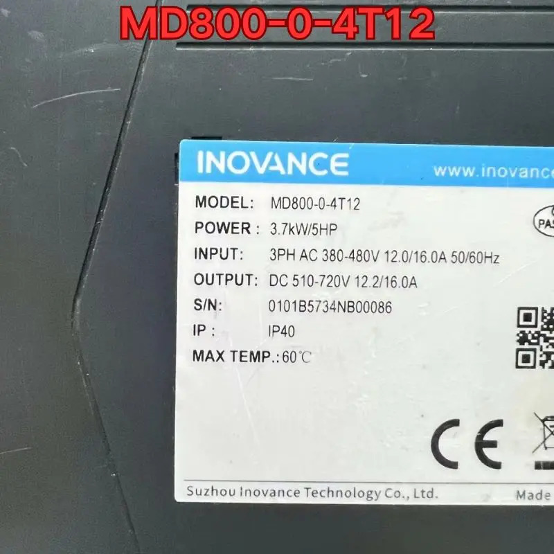 리퍼 MD800-0-4T12 인버터 기능 정상