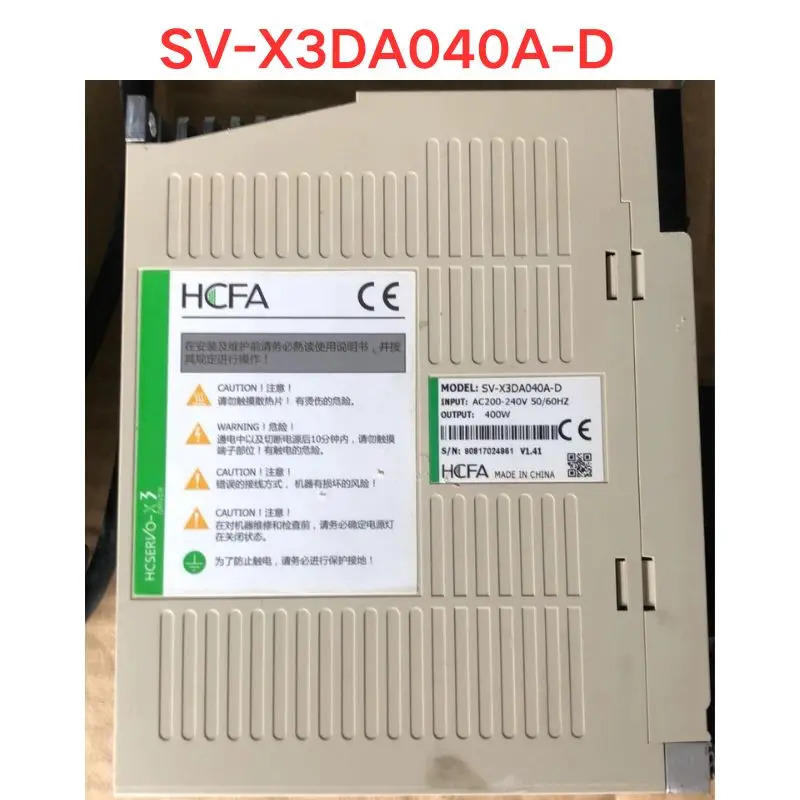 SV-X3DA040A-D 서보 드라이브 리퍼 OK
