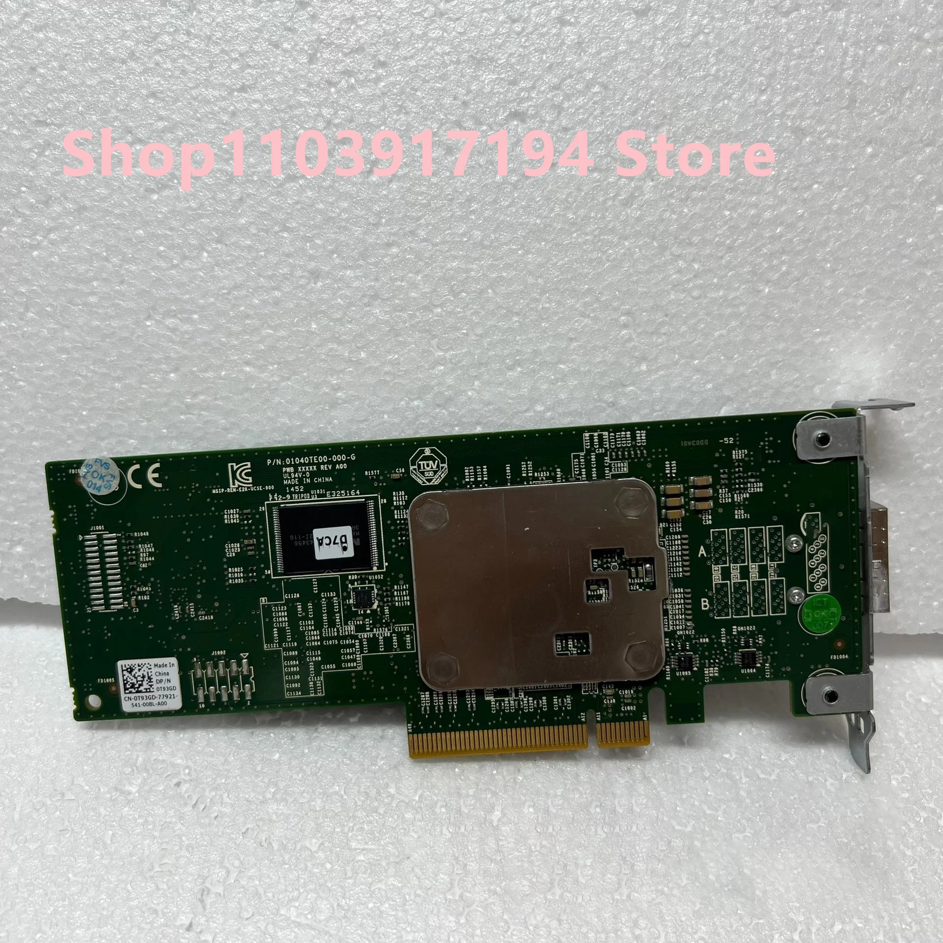DELL 12G SAS 투포트 HBA 카드 MD3400 M3420 0T93GD T93GD 어레이