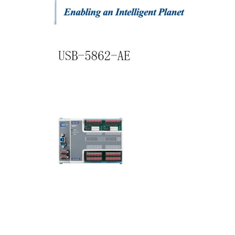 어드밴텍 16채널 절연 디지털 입력/릴레이 출력 USB3.0 모듈USB-5862-AE