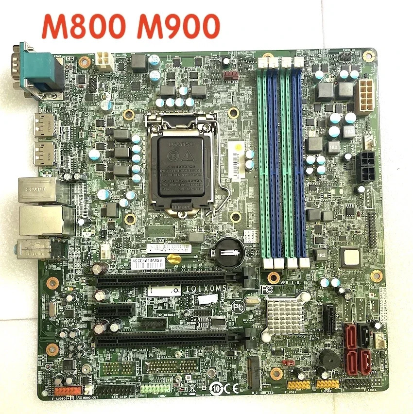 Lenovo호환 M800 M900 M6600 M8600t 마더보드 IQ1X0MS 메인보드 완전 작동 리퍼