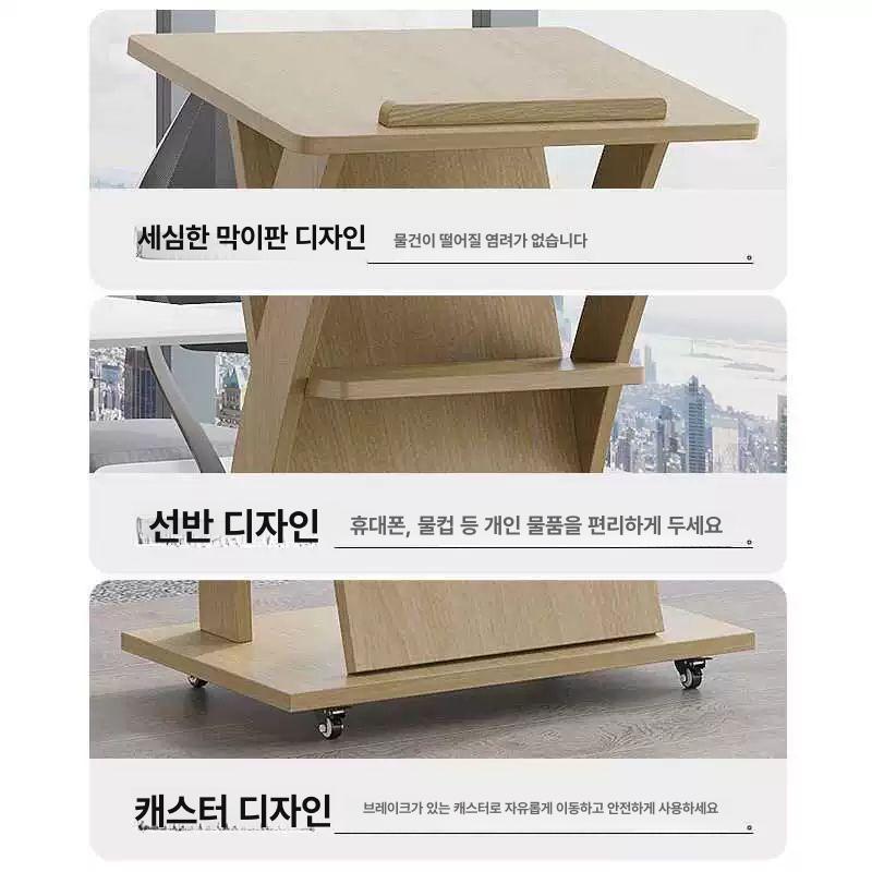 연설 강연대 테이블 강단 발표대 투명 시상식 학원 교회강대상 교단 조립 아크릴단상 - 상세 이미지 5