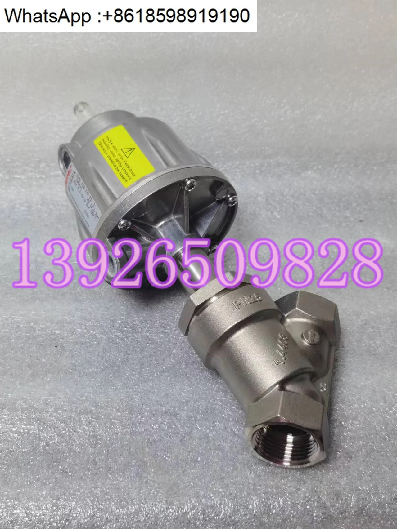 독일 GUMU514S 25D137511 앵글 시트 밸브 오리지널 뉴