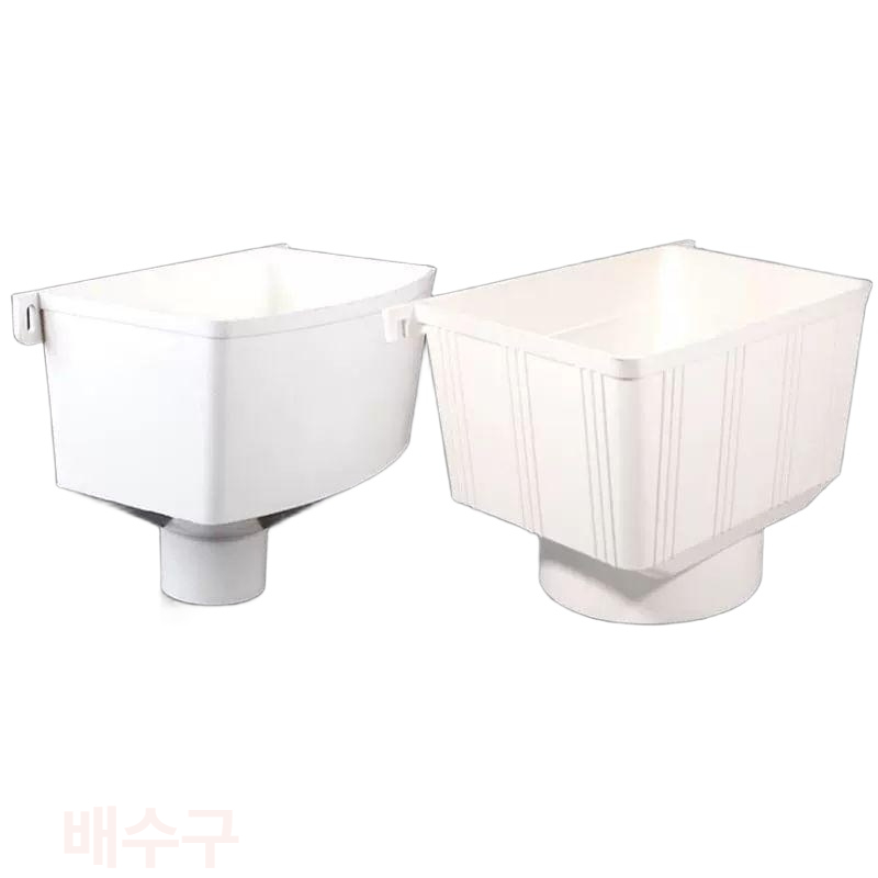 사각 빗물홈통 처마빗물받이 수로관 배수로 낙수관 연결 배수구 연장관 지붕물받이 - 상세 이미지 4