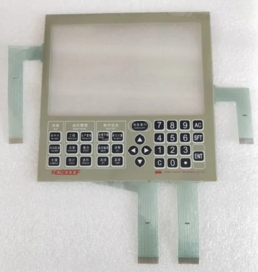 사출 성형 기계터치 유리 패드 NC9000 NC9000F NC9000C 신