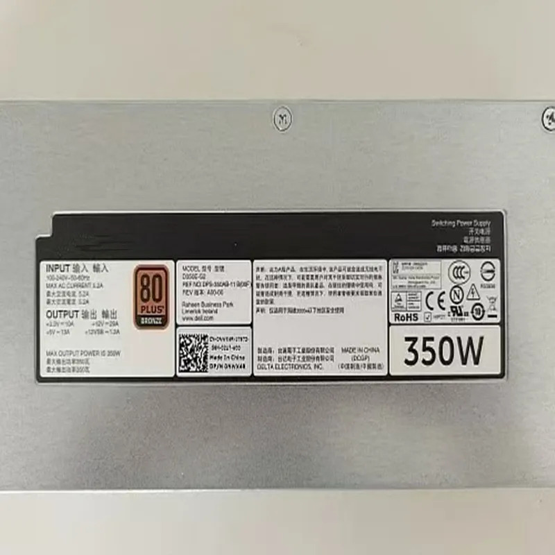 Dell R320 350W 전원공급장치 D350E-S2 7Y5HH NWX4R DPS-350AB-11 B 0NWX4R새 원본 PSU