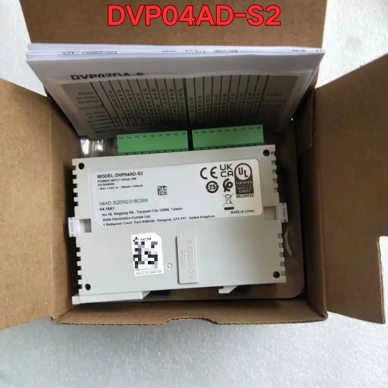 PLC 모듈 DVP04AD-S2 신