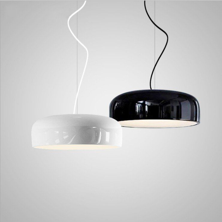 미니멀 천장등 모던 조명 식탁등 북유럽 주방등 다이닝 펜던트 48cm 화이트 풀스펙트럼 LED 광원 3색 디밍 - 상세 이미지 2