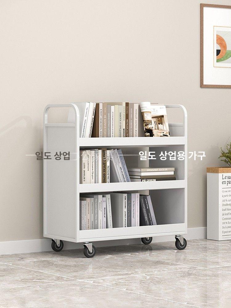 이동식 병원카트 스테인레스 왜건 드레싱카트 선반 의료용 웨건 서빙카트 핸드카 - 상세 이미지 3