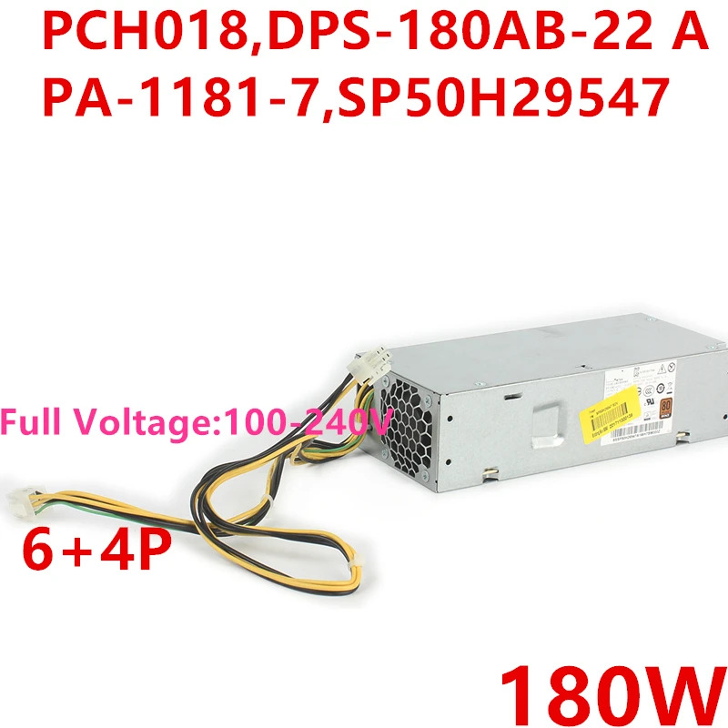 Lenovo호환 510S 700 280 G2 400 G4 6Pin 180W 전원공급장치 PCH018 DPS-180AB-22 A B PCF011 PA-1181-7 새 원본 PSU