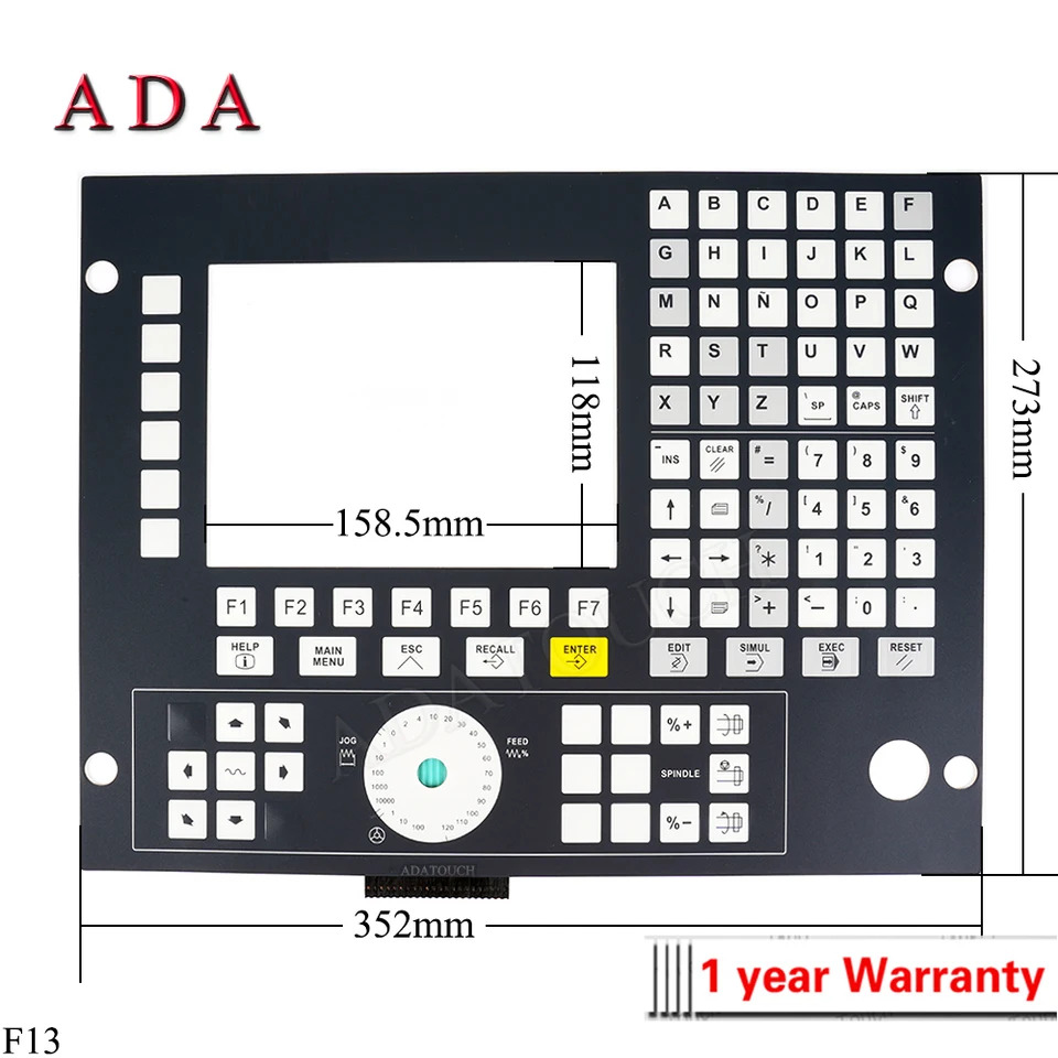 멤브레키패드 키보드 스위치 CNC 8037-M-40 8037M 8037-M-16-CAN-RIO