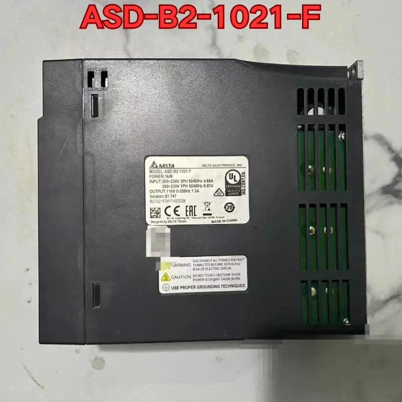 리퍼 ASD-B2-1021-F 서보 드라이브작동 상태