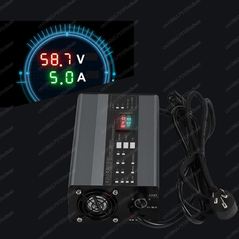 조절식 충전기 스마트 60V 20A 36V 72V 15A 48V 54.6V 84V 67.2V 12A 42V 58.4V 58.8V 87.6V 88.2V