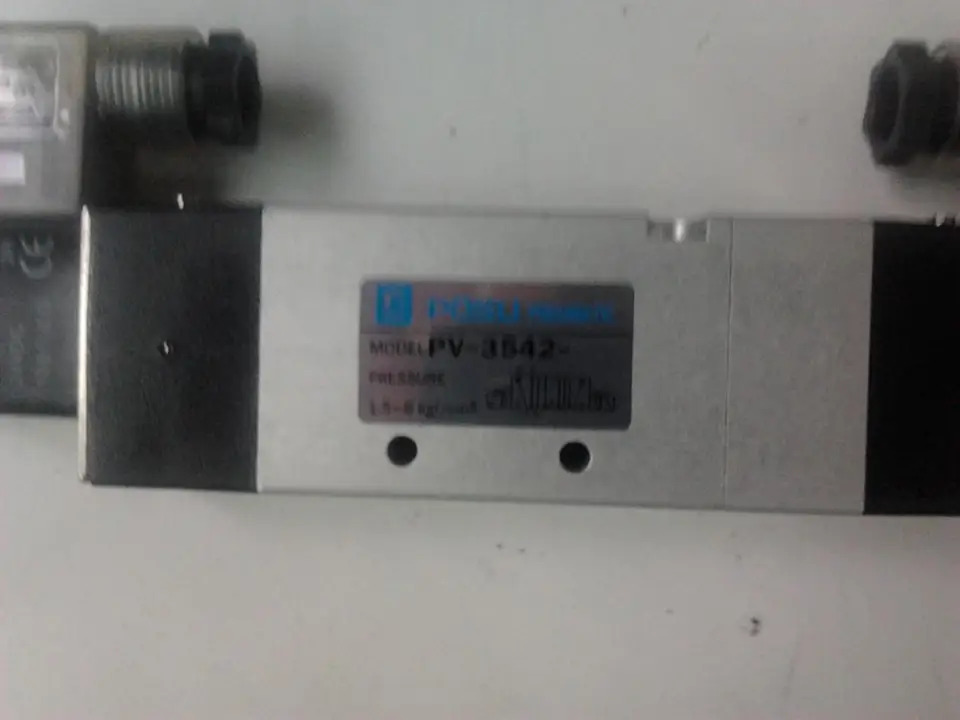 POSU 공압 솔레노이드 밸브 PV-2521 PV-3542 DC24V AC220V AC110V