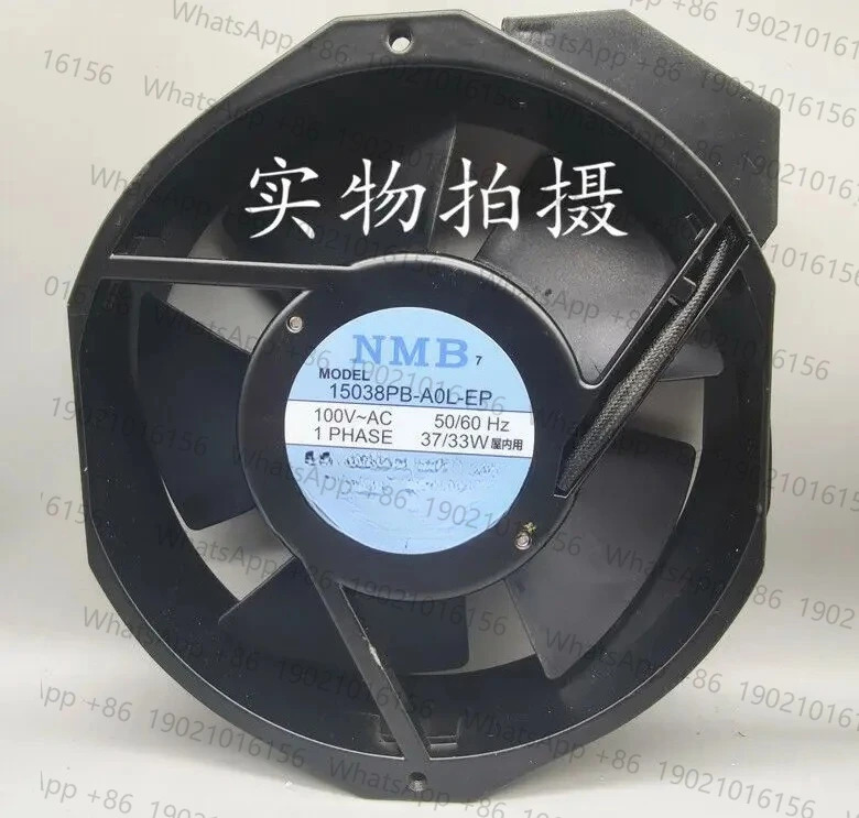 NMB 15038PB-A0L-EP -00 100V AC100V 37/33W 17238 풀 메탈 팬