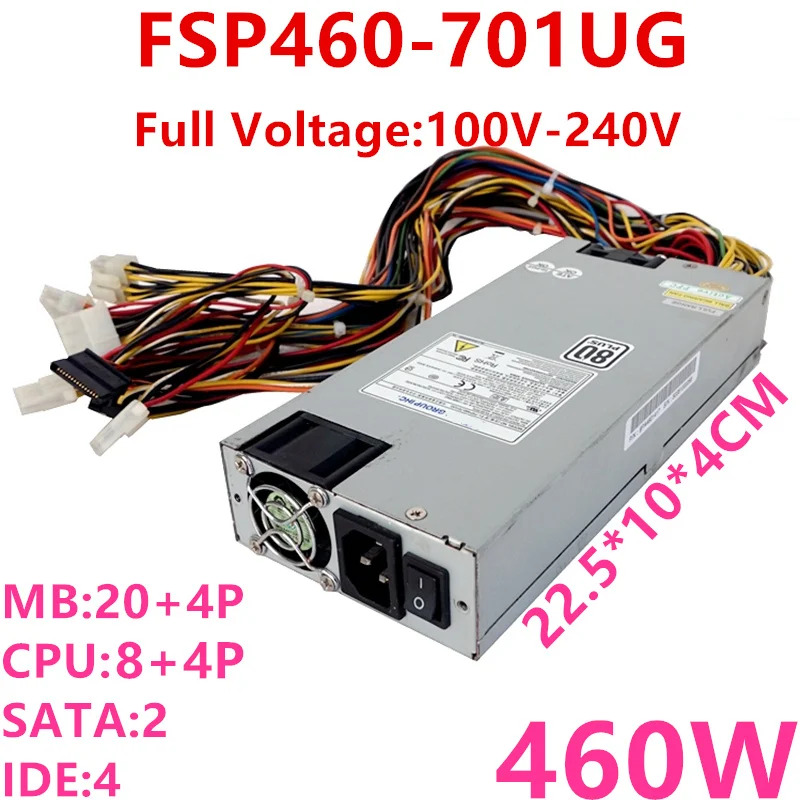 전원공급장치 FSP460-701UG FSP460-601U SPI4601UG FSP350-60LK 교체 FSP460-601UG FSP 80 플러스 1U 460W PSU 신