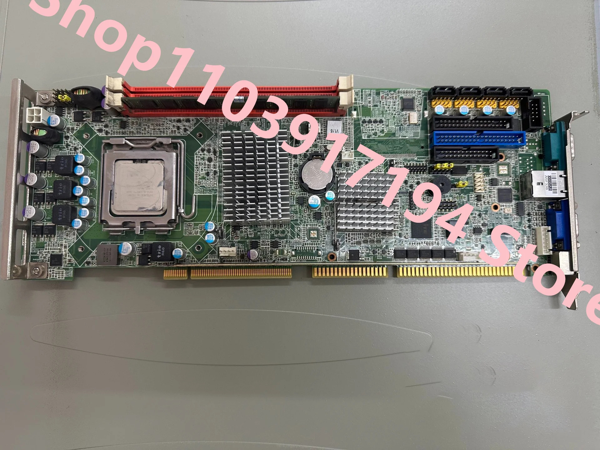 Advantech 산업제어 마더보드 PCA-6011 REV.A1 단일 네트워크 포트 PCA-6011VG-CTA1E