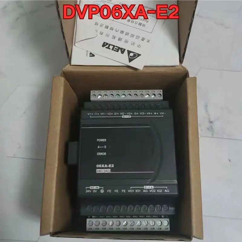 PLC 모듈 DVP06XA-E2 신