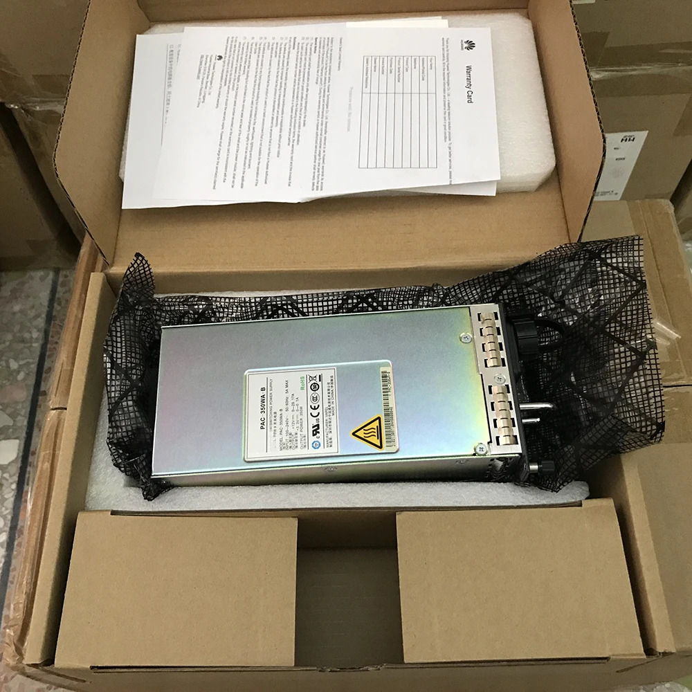 Huawei호환 CloudEngine 6800 시리즈 스위치 전원공급장치 350w AC 전원공급장치PAC-350WA-B