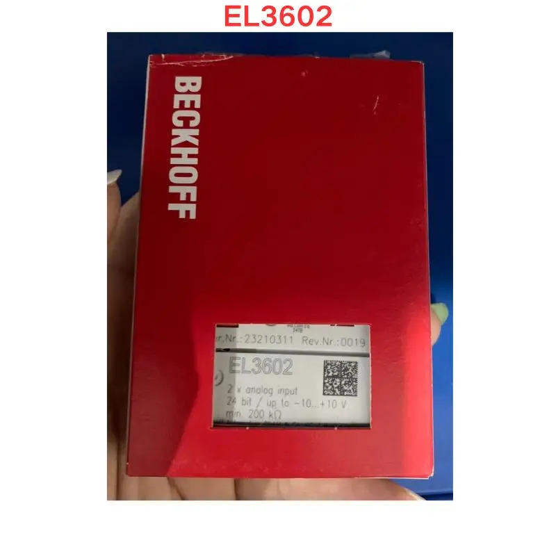Beckhoff 모듈 EL3602 신