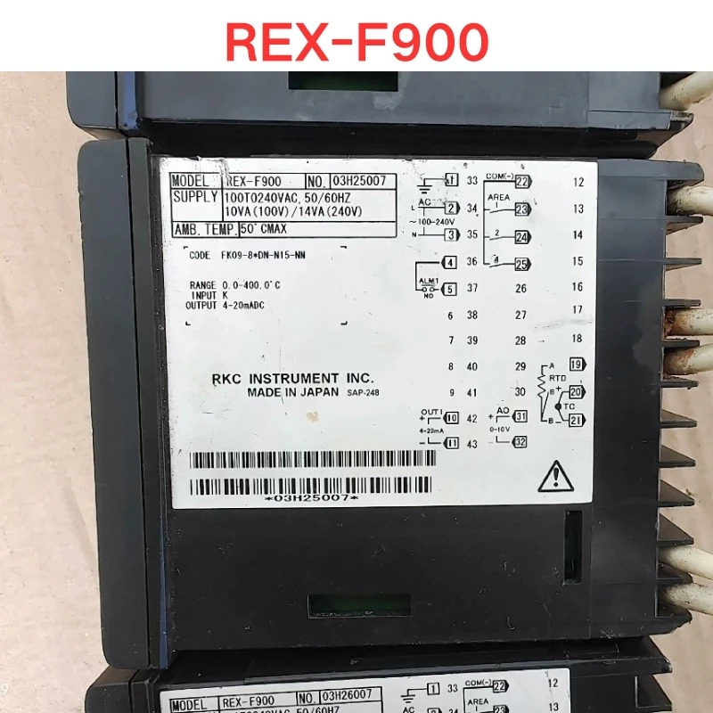 REX-F900 온도 컨트롤러 리퍼 OK