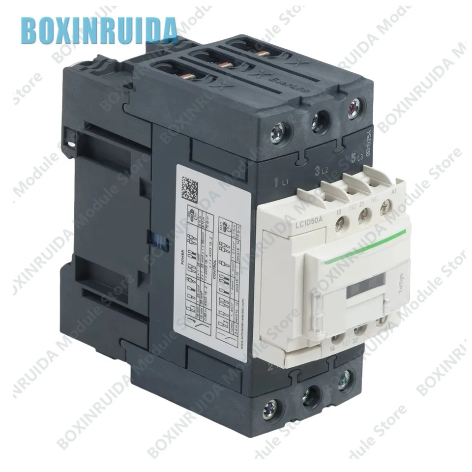 오리지널 접촉기 LC1D50AF7C AC110V LC1D50AM7C AC220V LC1D50AQ7C AC380V 신