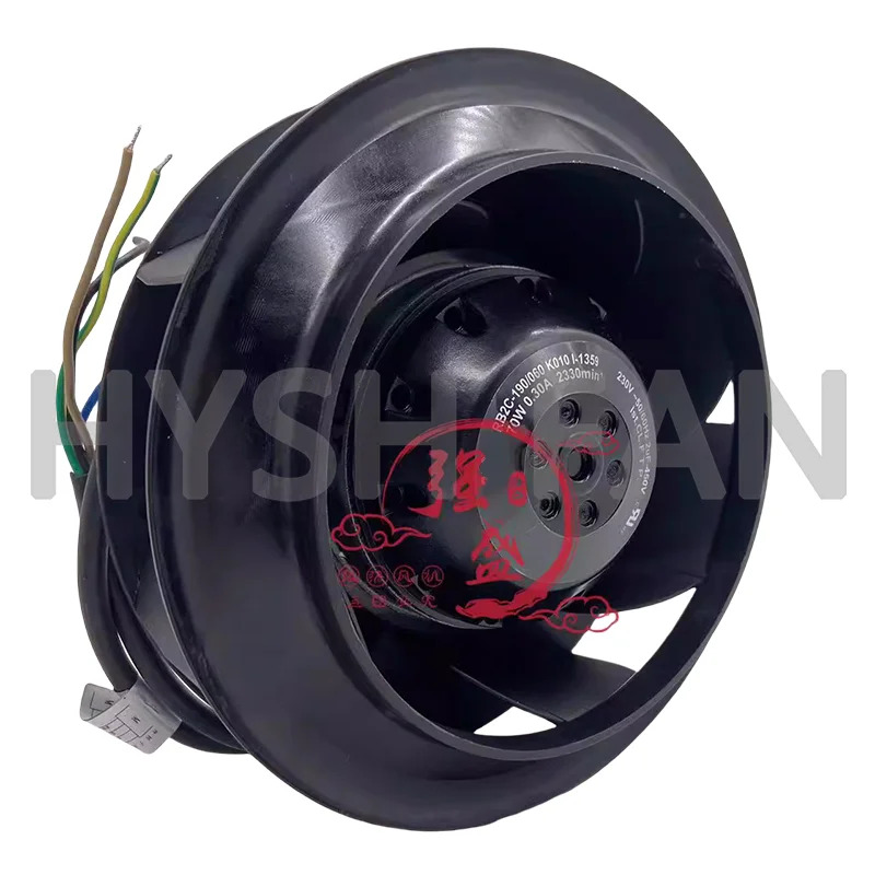 원심 냉각팬 Rbc-190/060 K010 I-1911 오리지널 230V 70/90W