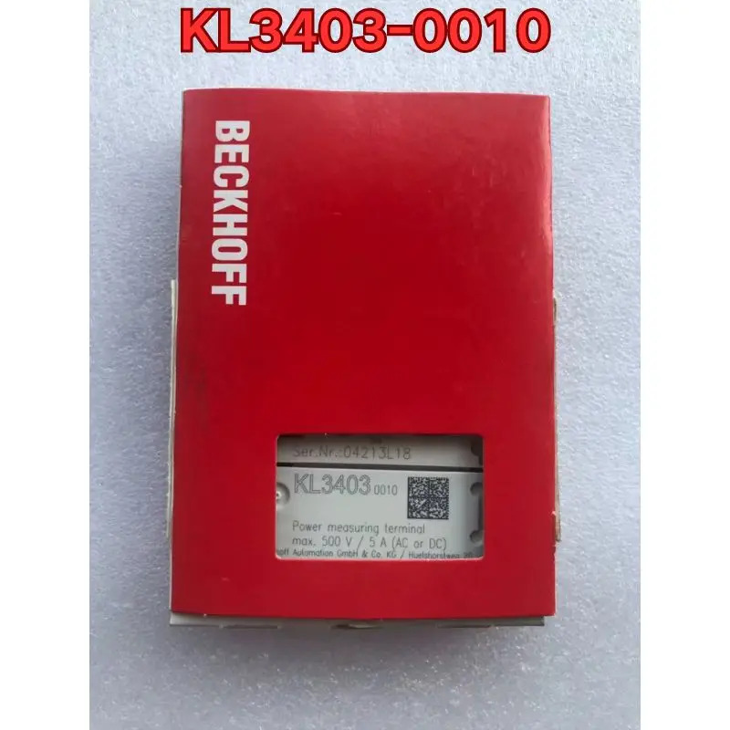 Beckhoff 모듈 KL3403-0010 신