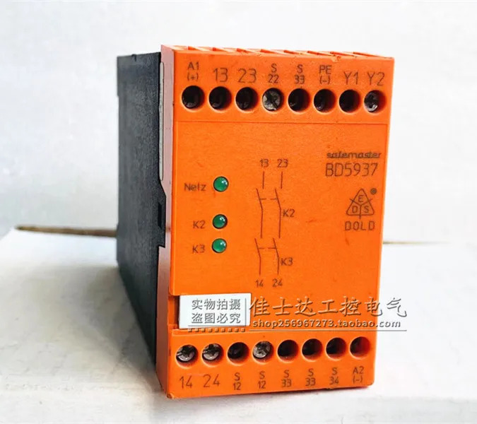 오리지널 독일 d DOLD 안전 릴레이 BD5937-02 납품 0040919 DC24V