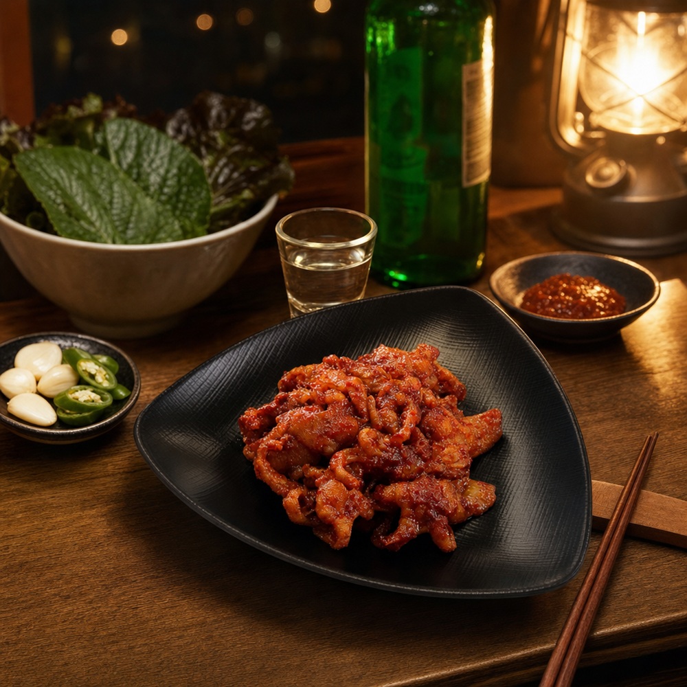 라투이 국내산 양념 무뼈 닭발 300g 캠핑 낚시 차박 술안주 캠핑 밀키트 간편 - 상세 이미지 2
