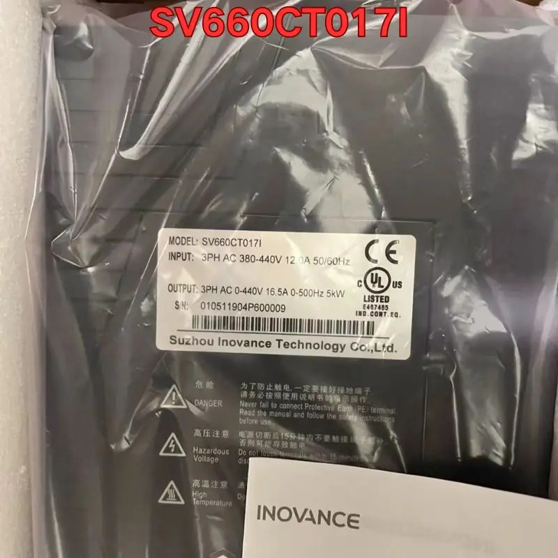 오리지널 서보 드라이브 SV660CT017I 신
