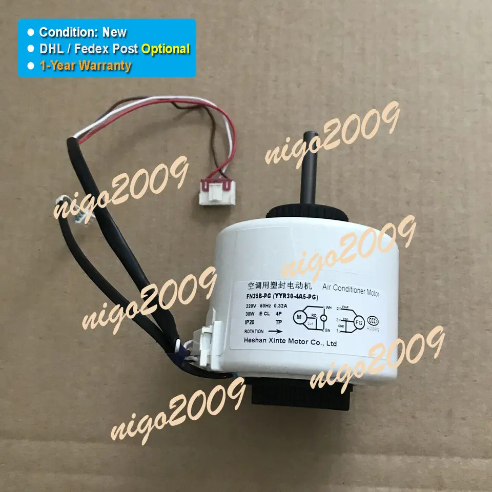 FN35B-PG YYR30-4A5-PG 에어컨 모터 220V 60Hz 0.32A 신