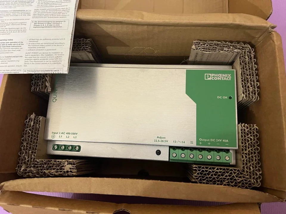 피닉스 QUINT-PS-3X400-500AC 24DC 40 전원공급장치 납품 2938646 신
