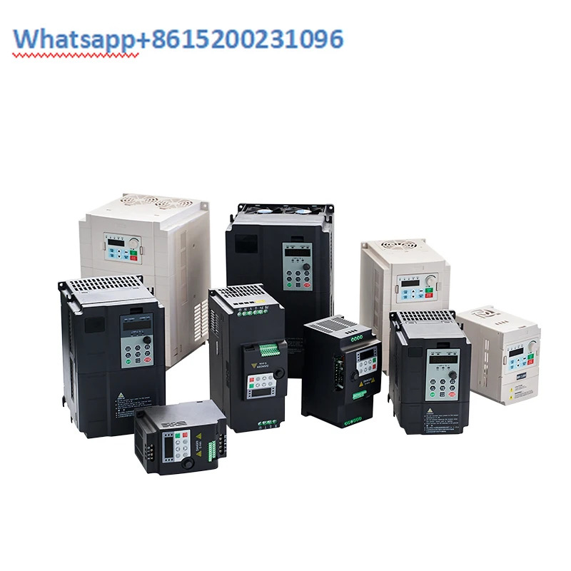 단상 모터 주파수 변환기 220V 컨트롤패널 22/11/2.2/1. 5kW 3상380 속도 컨트롤러