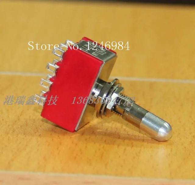 SA T8401-LKBQ 잠금 토글 스위치 Q11 델리 웨이 12 피트 4 연동 실수 방지 트렌치 2 개 M6.35 넥 잠금개