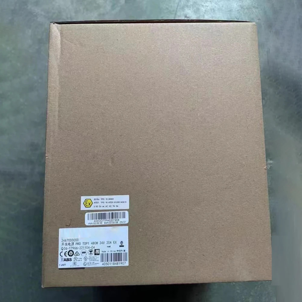 2467000000  Weidmuller 스위칭 전원공급장치 PRO TOP1 480W 24V 20A EX용