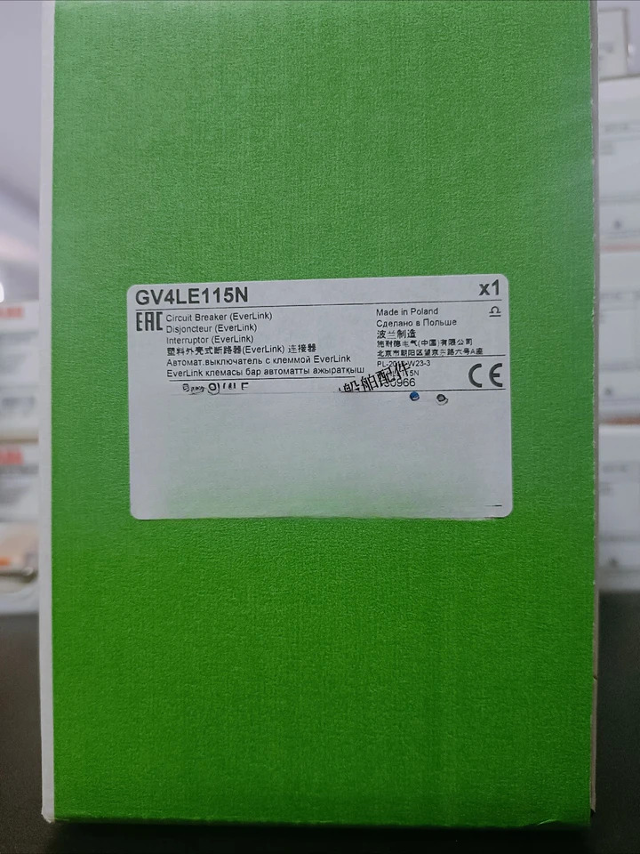 TeSys 모터 보호 회로차단기 GV4 GV4LE115N 3P 115A