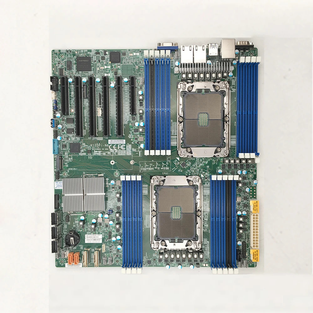 Supermicro 듀얼 서버 마더보드 LGA-4189 대 Xeon 확장 프로세서 DDR4 RECCX12DPi-N6