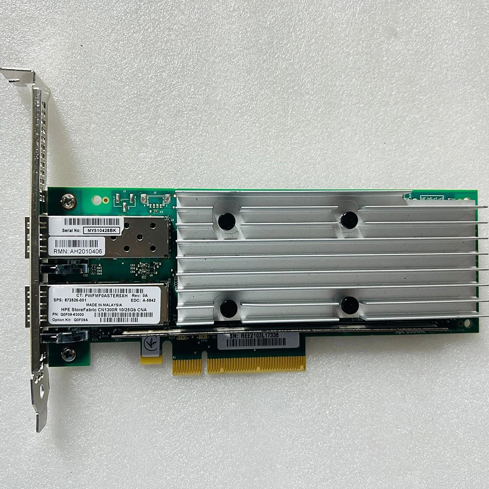 hp호환E Q0F09A CN1300R 25Gb872526 -001 10G 광 네트워크 카드 QL41262HLCU-hp호환