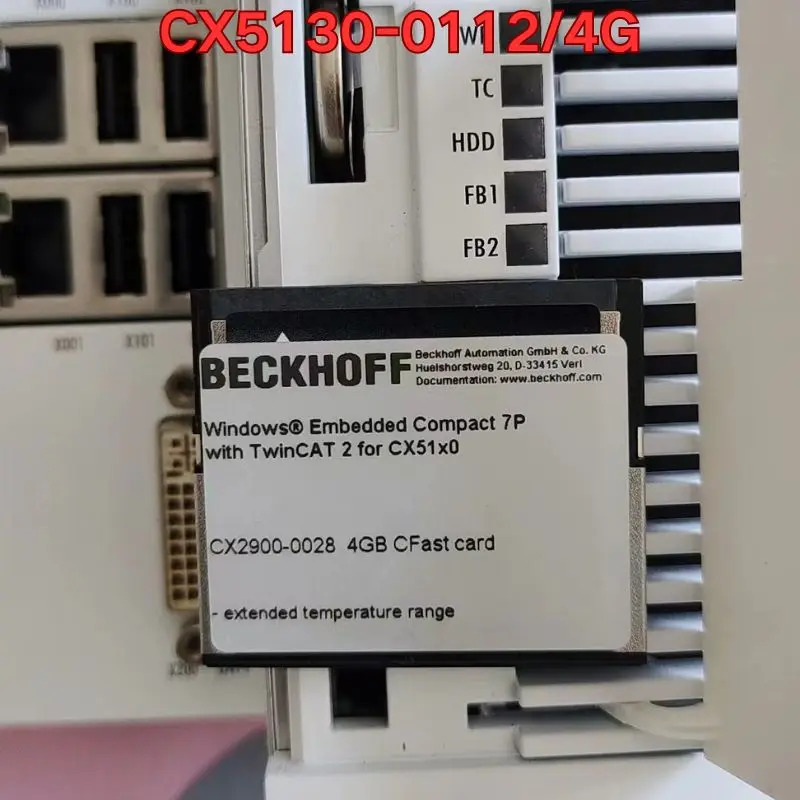 리퍼 PLC 모듈 CX5130-0112/4G 기능 정상