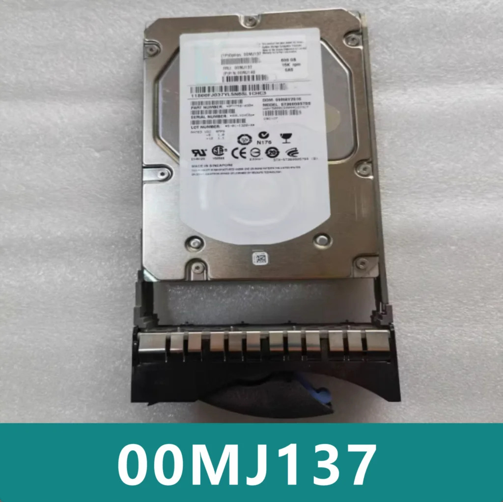 00MJ137 600G 15K SAS 12G 2.5-3.5 V3700 V3500 하드 새