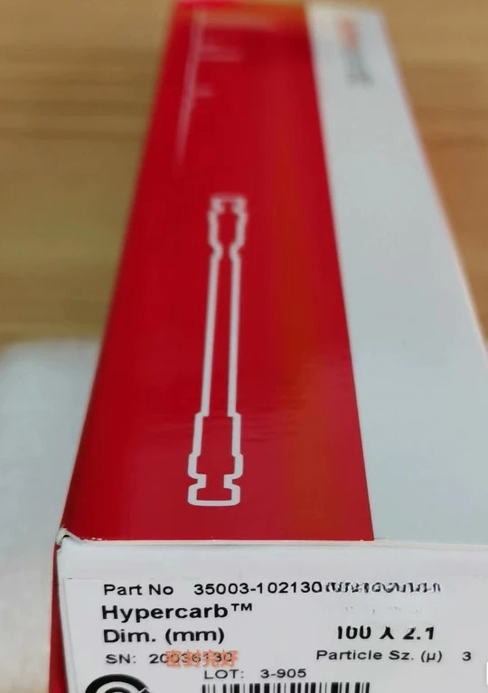 Thermo 35003-102130 35005-102130 HyperCarb 흑연 탄소 기둥 신 도장 3um 2.1 100mm