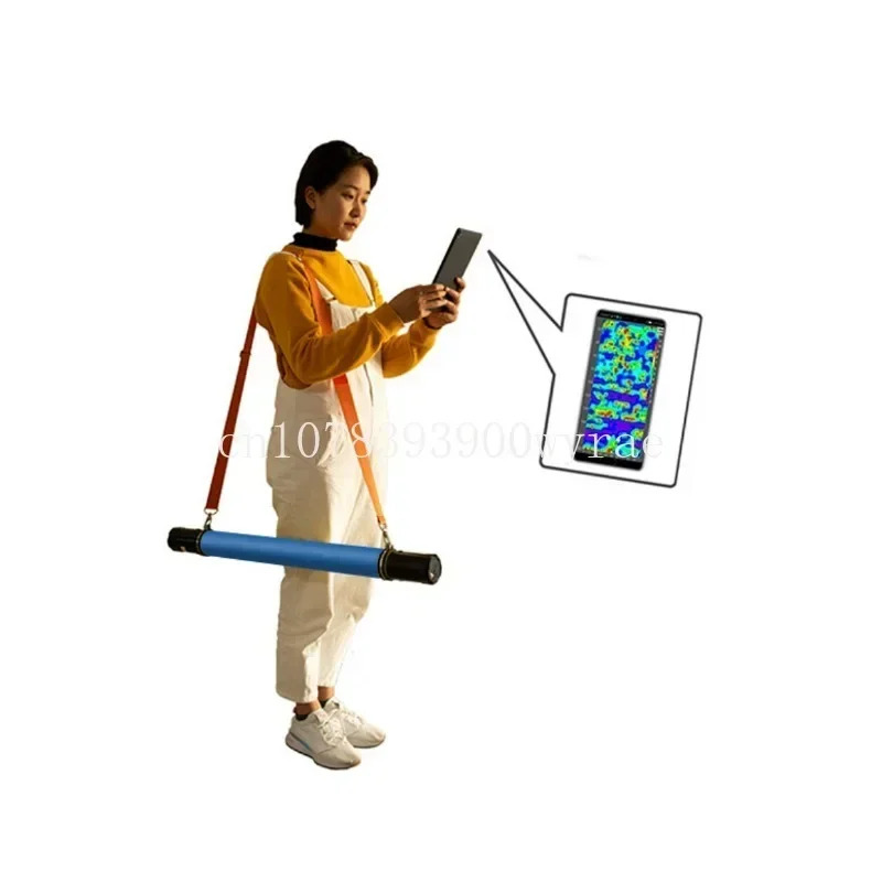 ADMT-100G 지상 금광 산업금속 탐지기 2D 3D 이미지 정확100M