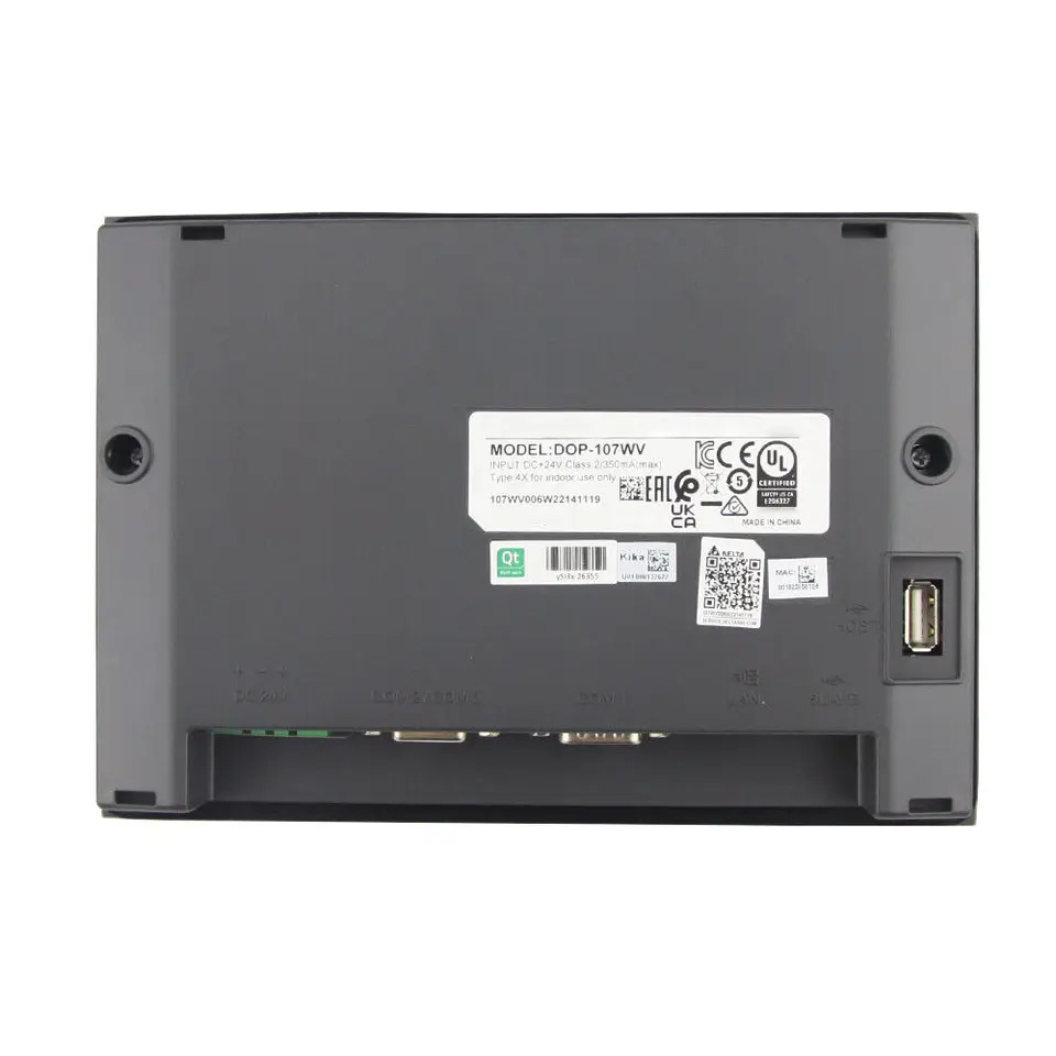 델타 DOP-107WV HMI 터치 스크린 7 인치