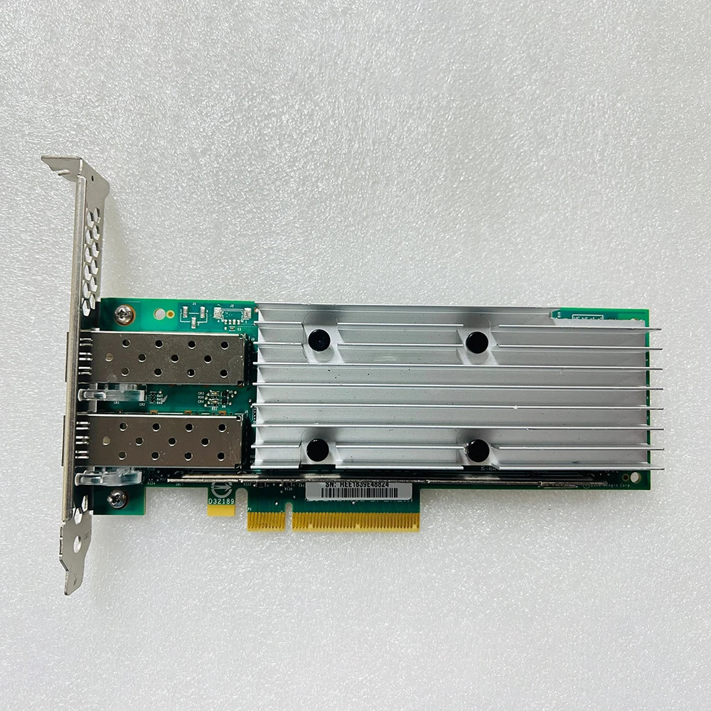 Qlogic 25G 듀얼 포트 10G 광섬유 네트워크 카드 QTE8652 QTE8652-CU-PUR용