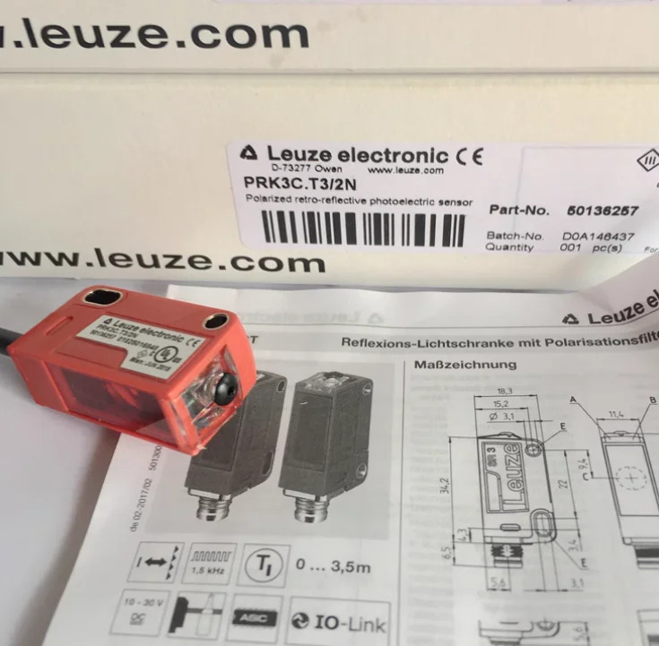Leuze 광전스위치 PRK3C.T3/2N PRK3C.T3/6G PRK3C.T3/4P 신