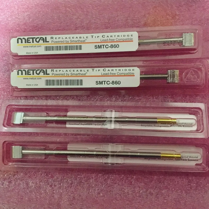 오리지널 미국 OKI METCAL 납땜 다리미 헤드 SMTC-860 SMTC-160