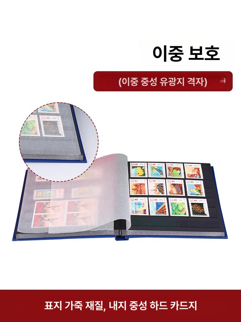 기념 앨범본 바인더 대용량 폴더 홀더 포켓 수집 책 투명 수납 - 상세 이미지 4